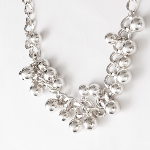 Bold choker necklace sterling silver chain link Charles Winston Collections - Picture 11 of 14